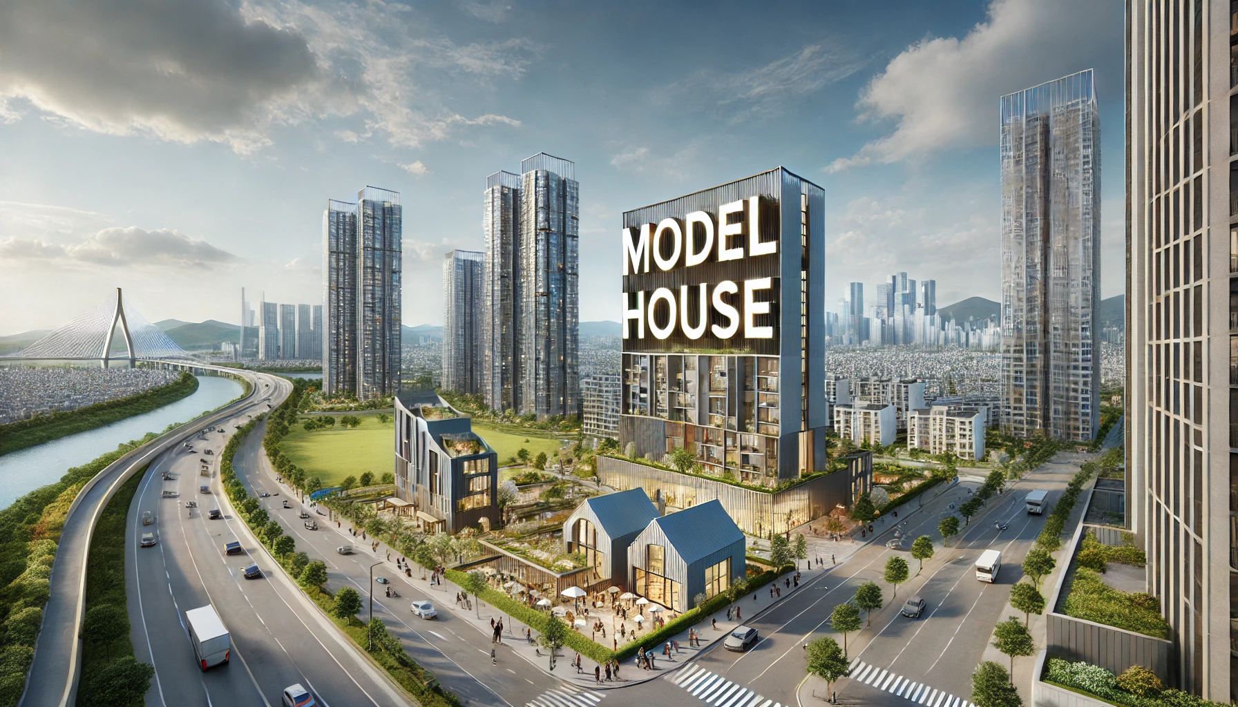 Seosuwon Epit Central Mark visit reservation process for Suwon apartment model house preview