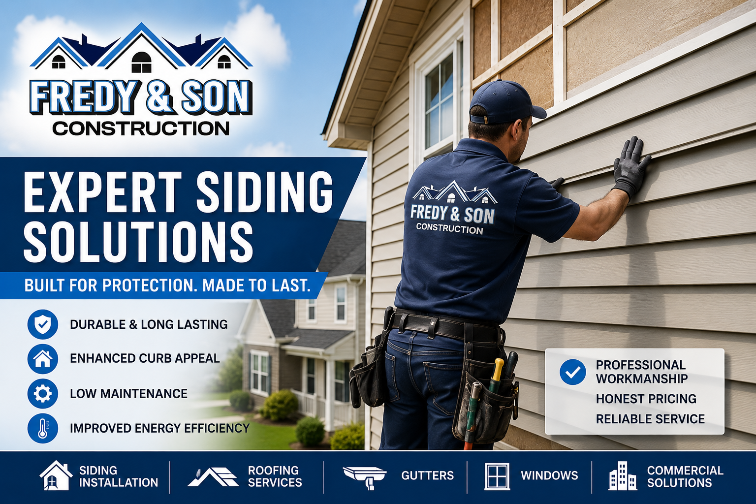 Trusted Exterior Upgrades From a Local Siding Contractor Salisbury MD